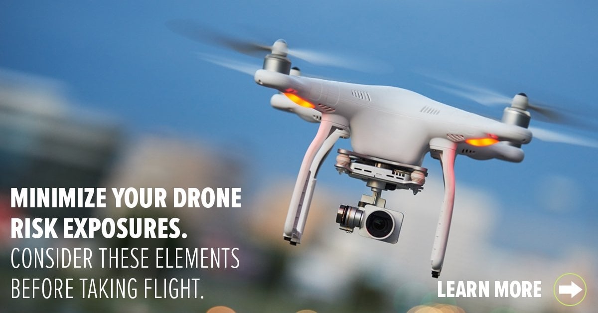 Establish a drone program and understand your risks